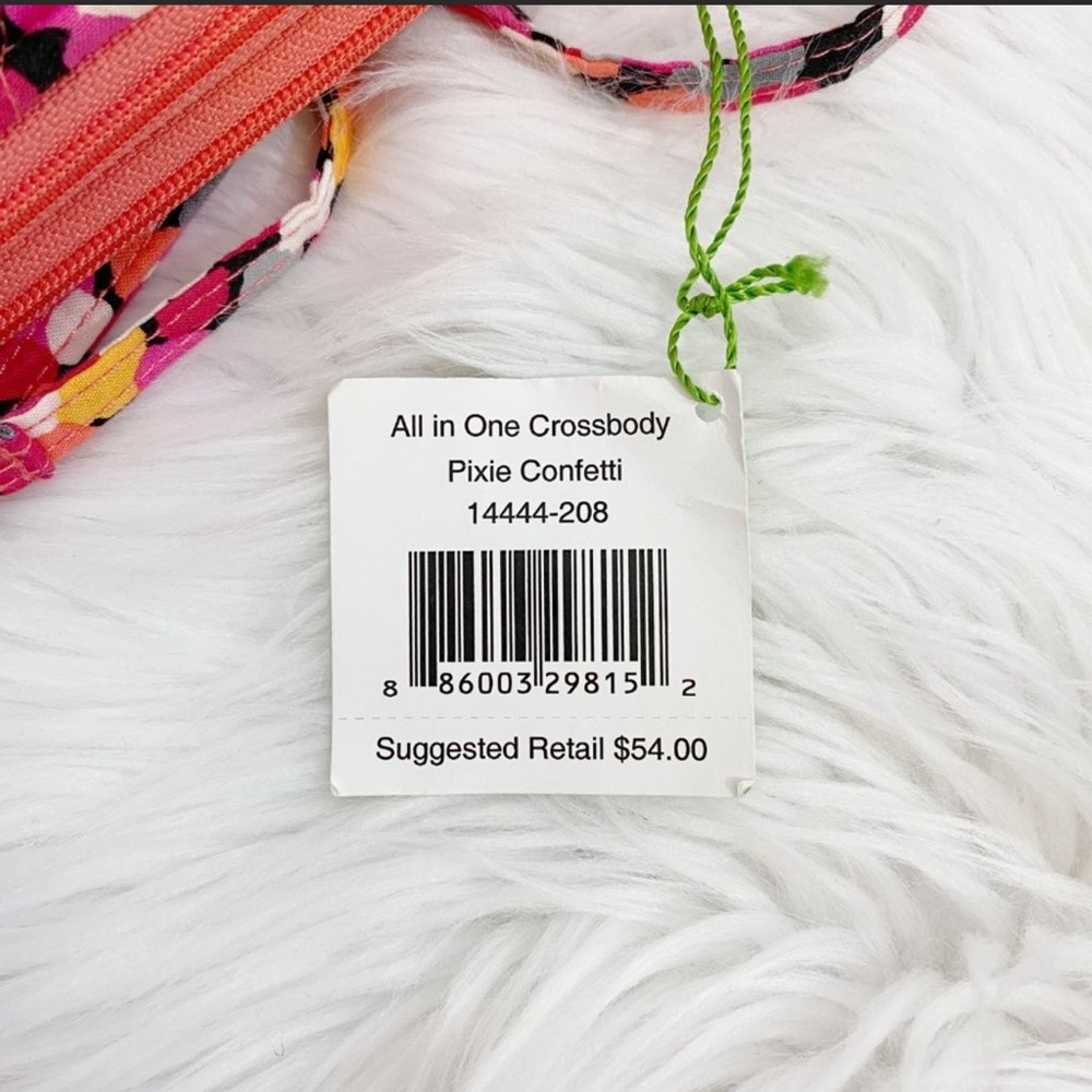 Nwt Vera Bradley Pixie Confetti Crossbody/Wristlet - image 3